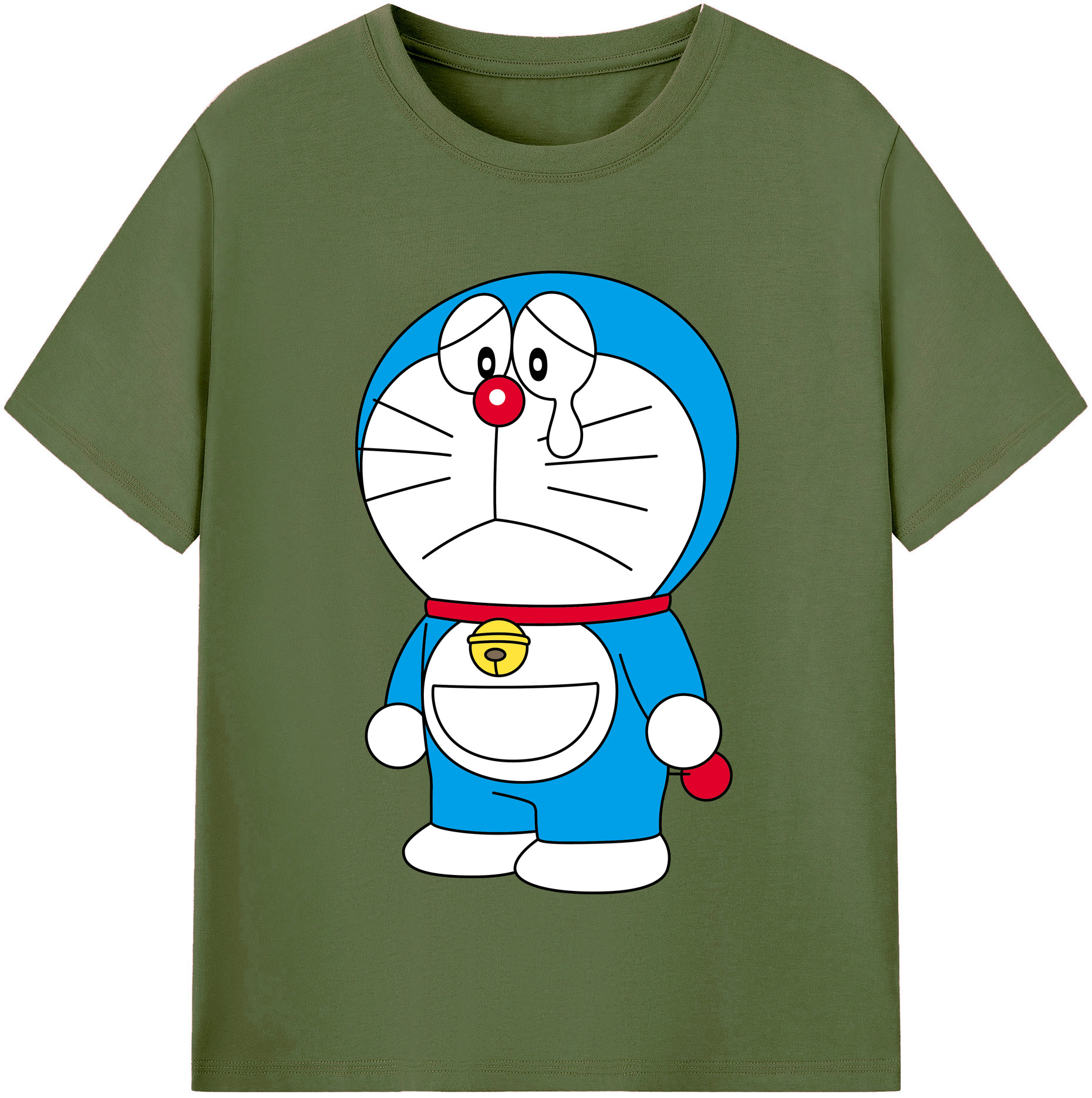 （画像用） ドラえもん Doraemon 綿100％半袖Tシャツ（フロントプリント）